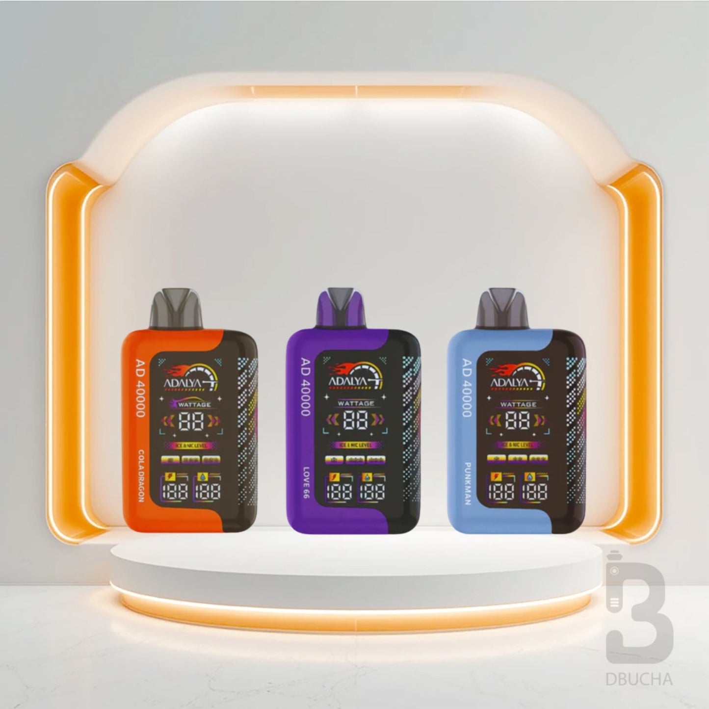 Adalya - Aurora 40000- 40K - Polska - Jednorazówki - E papieros - Smaki Mix - 40000 Buchów