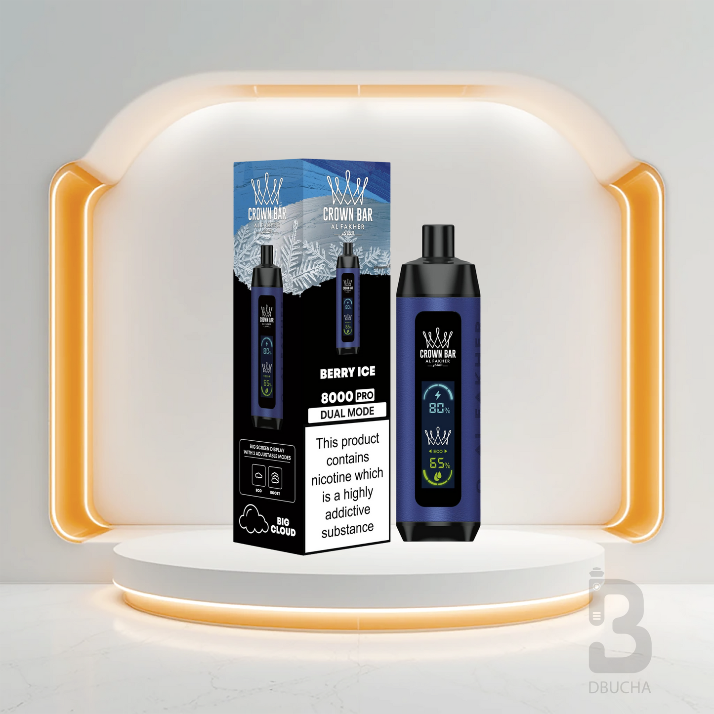 Al Fakher Crown Bar Pro 8K - E-Papieros jednorazowy