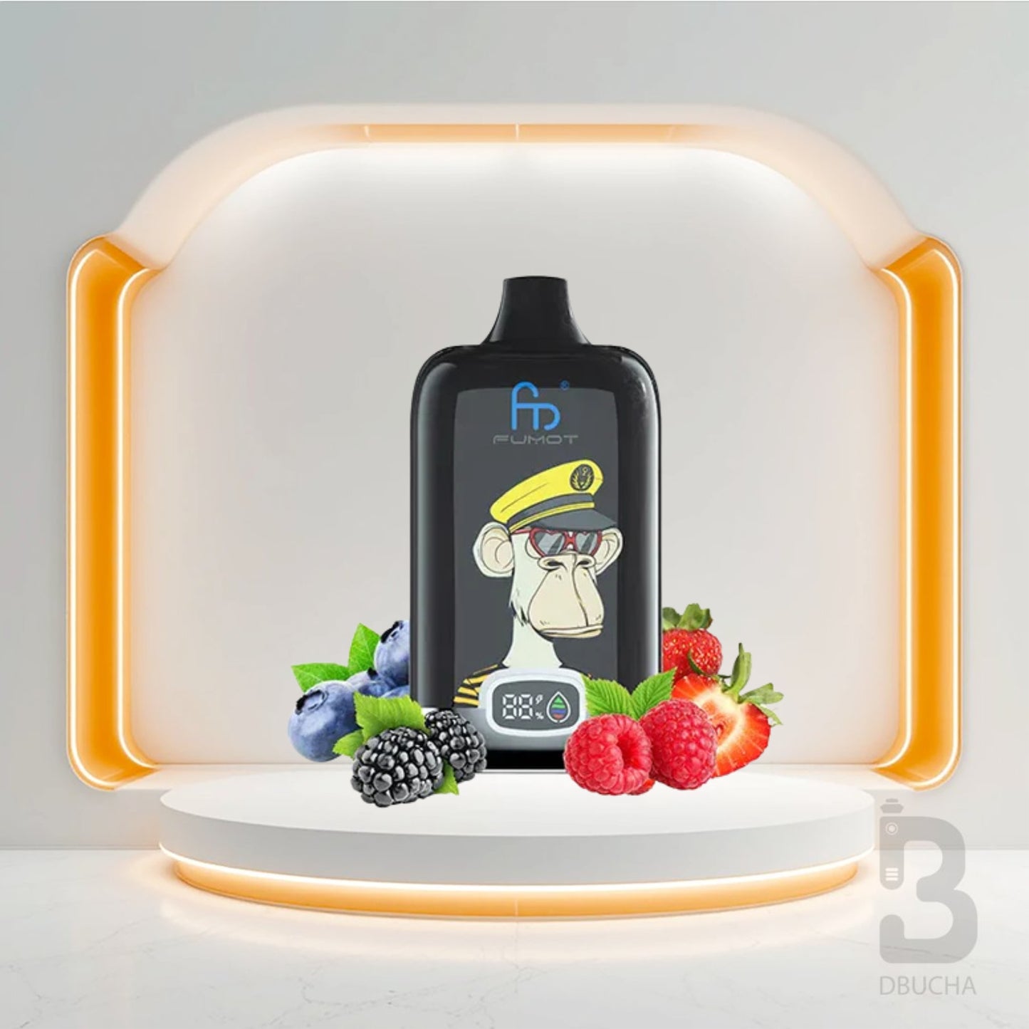 Jednorazówki - E papieros - Polska - Fumot - Digital Box - 12K - Mixed Berries - Najtańsze