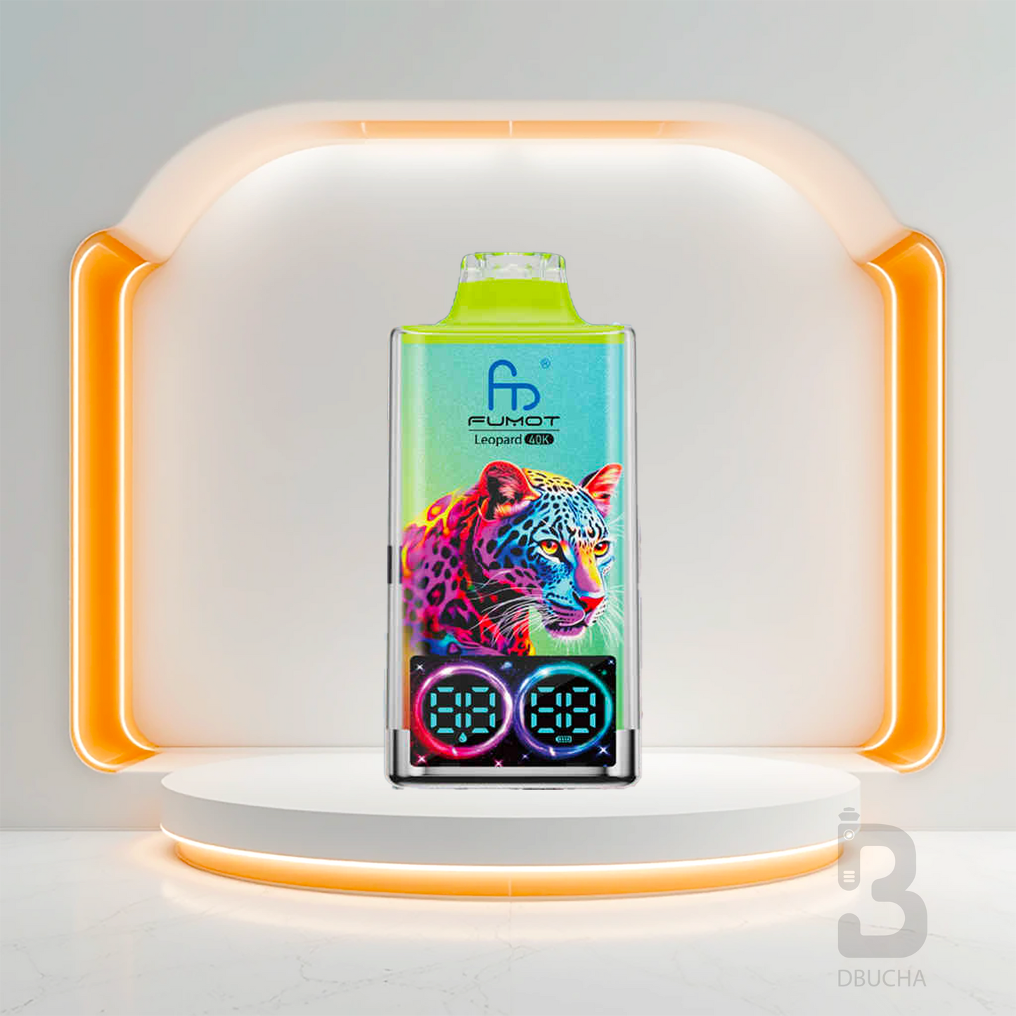 Jednorazówki - E papieros - Polska - Fumot - Leopard - 40K - Watermelon Ice - Najtańsze