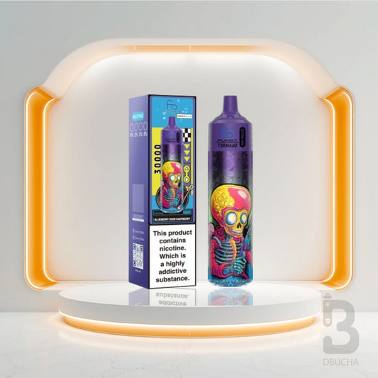 Jednorazówki - E papieros - Polska - Fumot - Tornado 30K Music - 30K - Blueberry Sour Raspberry - Najtańsze