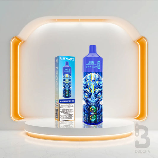 Jednorazówki - E papieros - Polska - JNR - Alien Max - 18K - Blueberry On Ice - Najtańsze