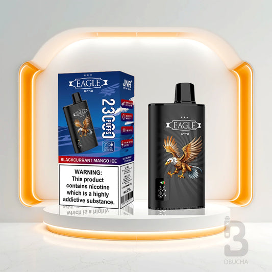 Jednorazówki - E papieros - Polska - JNR - Eagle - 23K - Blackcurrant Mango Ice - Najtańsze