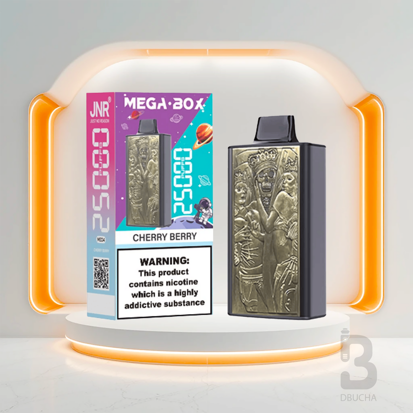JNR - Mega Box 25K - 2% nikotyny - E-Papieros jednorazowy