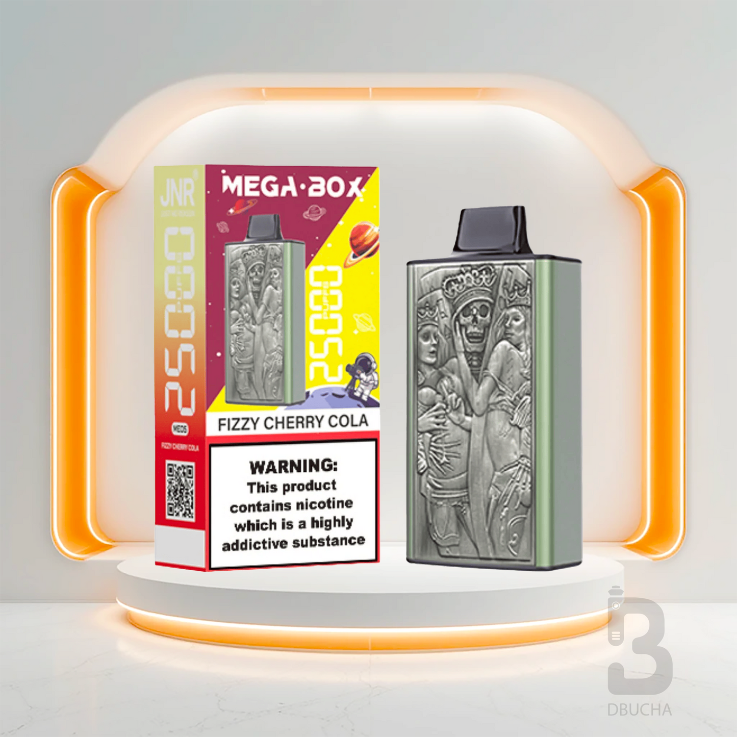 JNR - Mega Box 25K - 2% nikotyny - E-Papieros jednorazowy