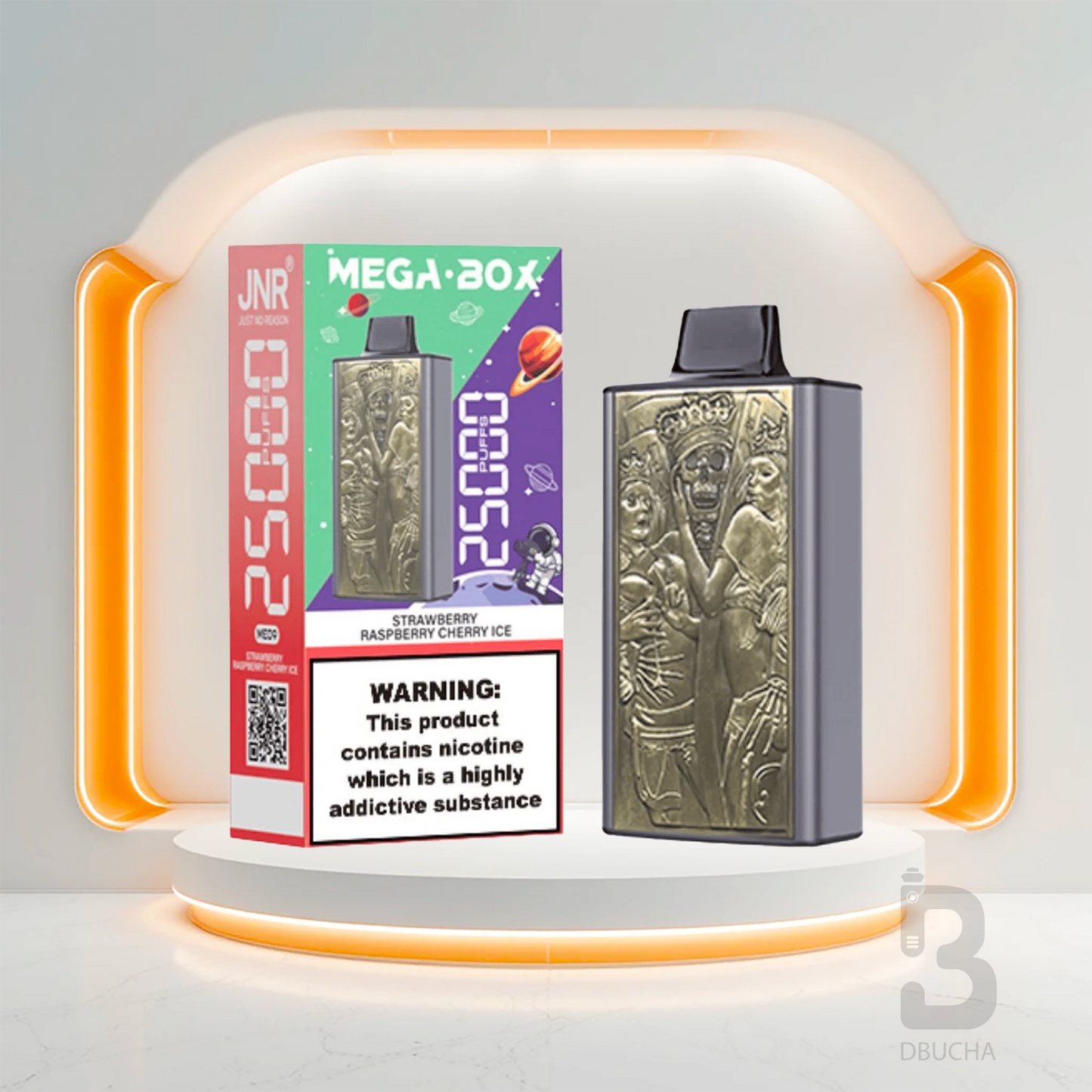 JNR - Mega Box 25K - 2% nikotyny - E-Papieros jednorazowy