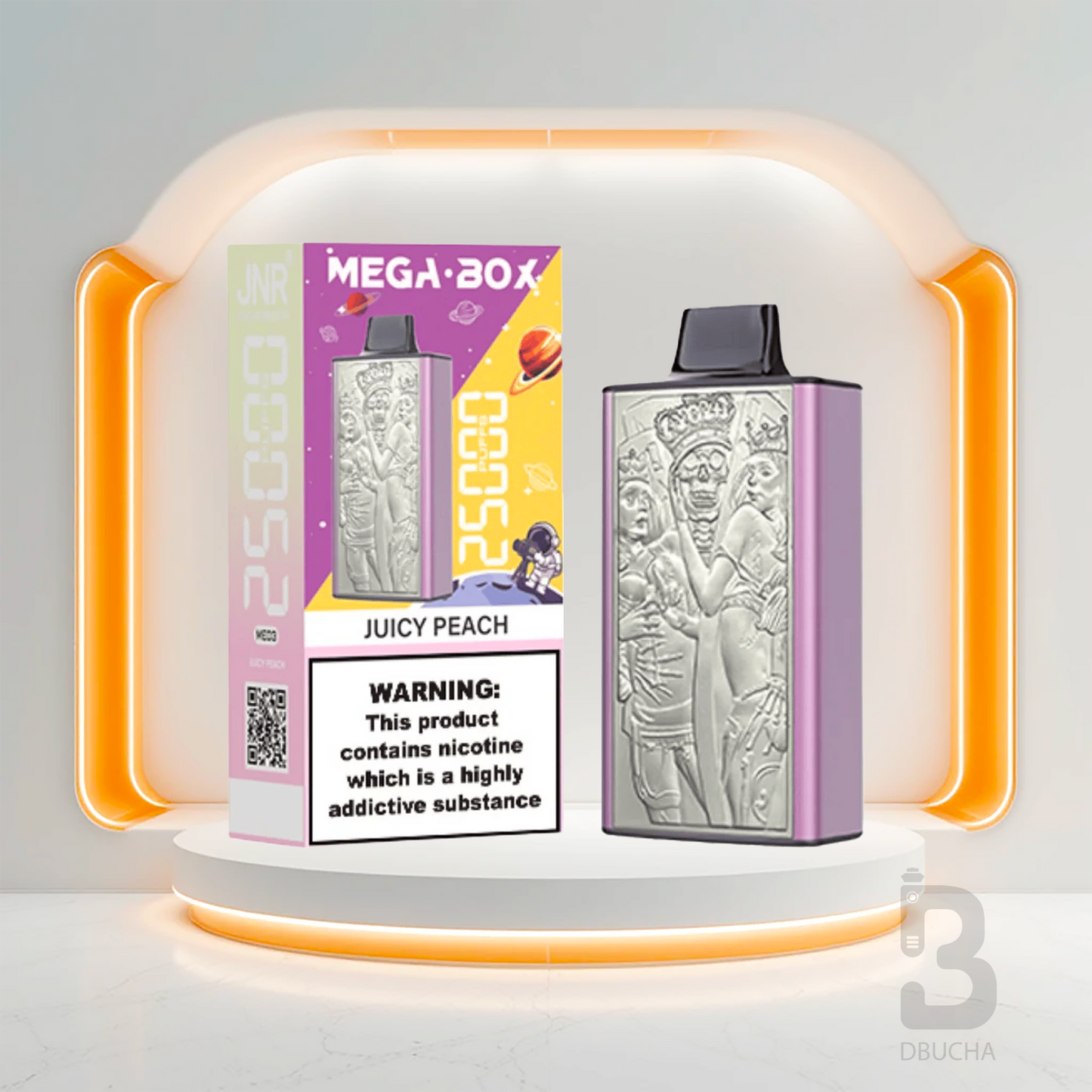 JNR - Mega Box 25K - 2% nikotyny - E-Papieros jednorazowy