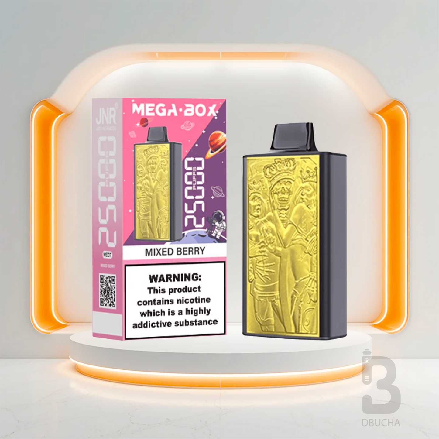 JNR - Mega Box 25K - 2% nikotyny - E-Papieros jednorazowy