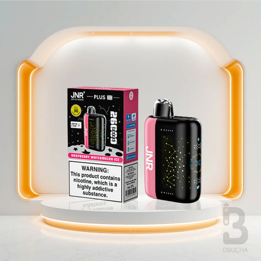 Jednorazówki - E papieros - Polska - JNR - Plus X - 26K - Raspberry Watermelon Ice - Najtańsze