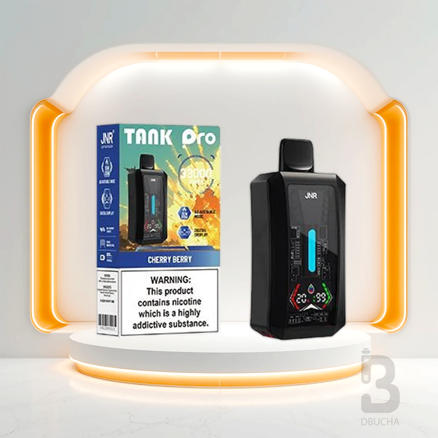 JNR - Tank Pro - 33K - 2% nikotyny - E-Papieros jednorazowy