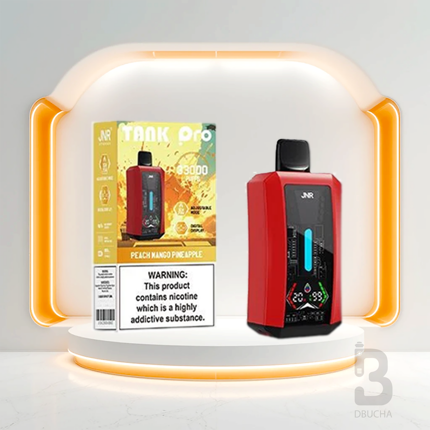 JNR - Tank Pro - 33K - 2% nikotyny - E-Papieros jednorazowy