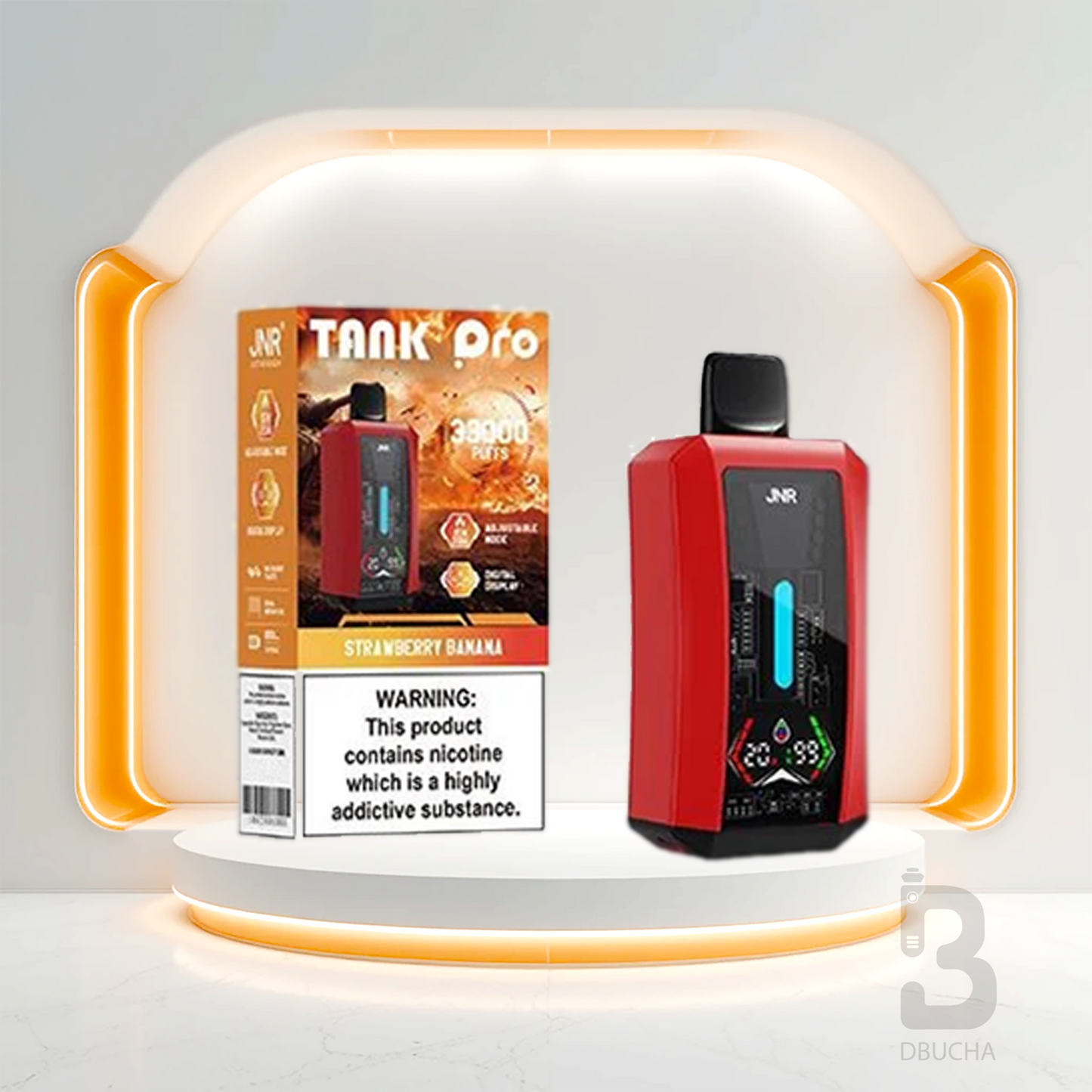 JNR - Tank Pro - 33K - 2% nikotyny - E-Papieros jednorazowy