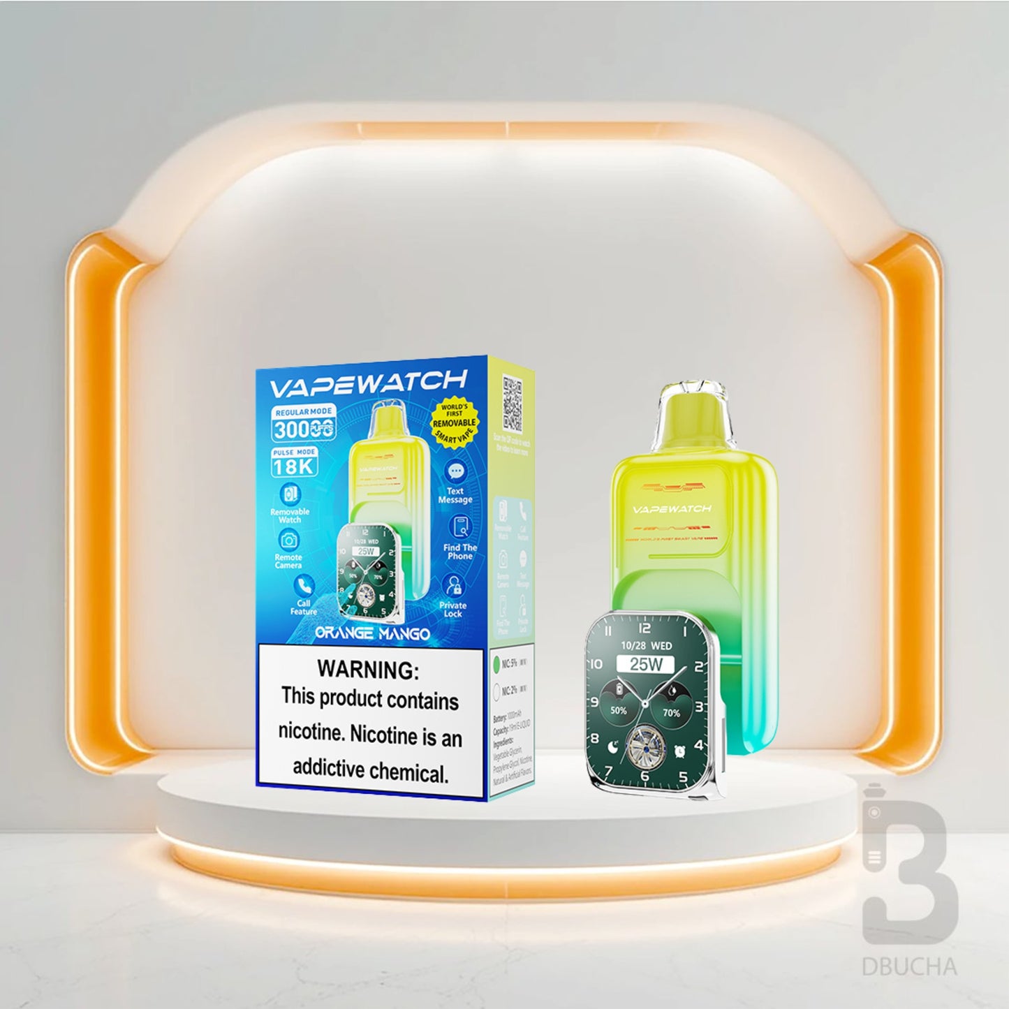 Jednorazówki - E papieros - Polska - JNR - VapeWatch - 30K - Orange Mango - Najtańsze