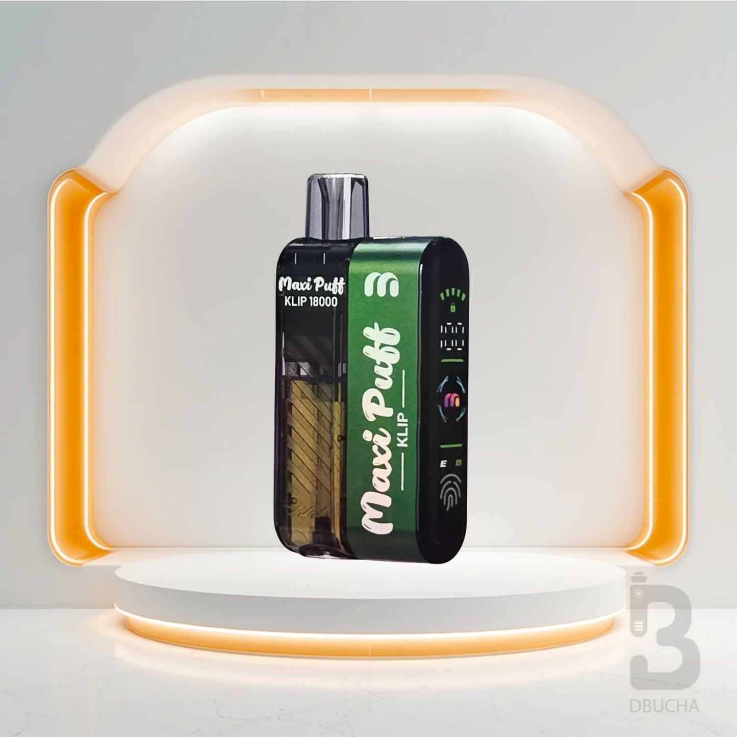 Jednorazówki - E papieros - Polska - Maxi Puff - Klip - 18K - Watermelon Melon - Najtańsze