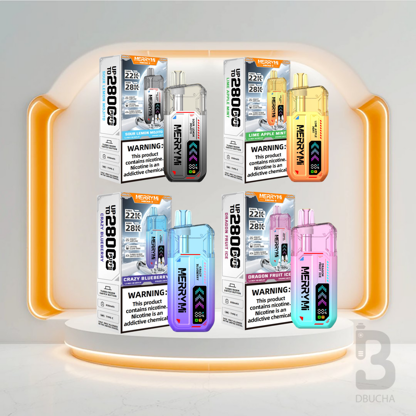 Jednorazówki - E papieros - MerryMi- Mecha- X - 28K - Mix- Najtańsze