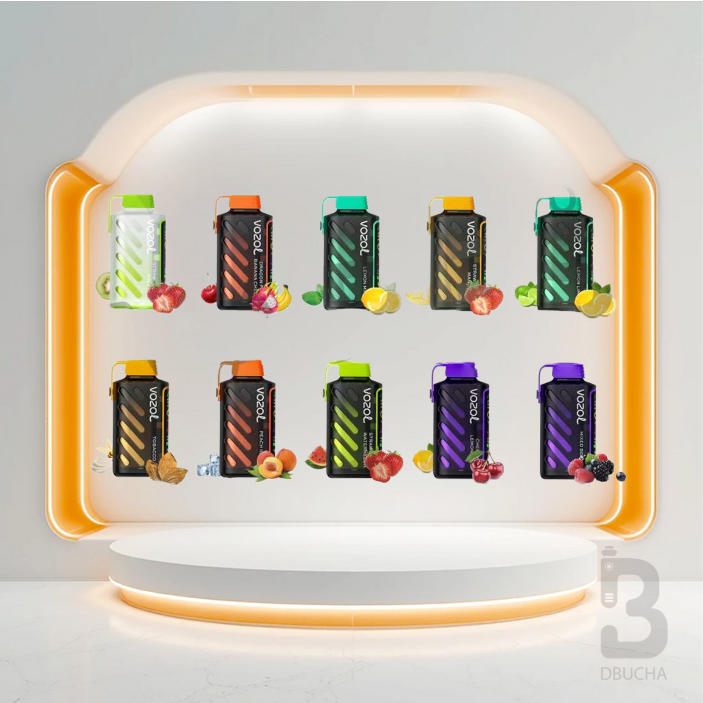 Jednorazówki - E papieros - Vozol - Gear Power - 20K - Mix - Najtańsze