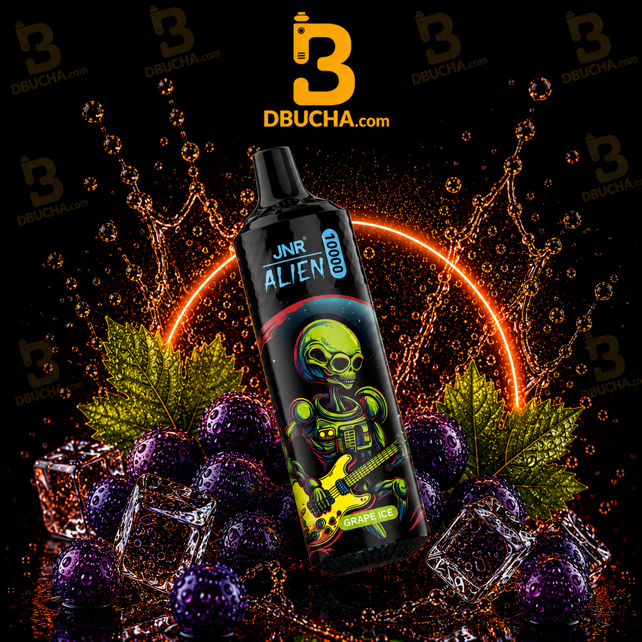 Jednorazówka JNR Alien 10K smak Grape Ice