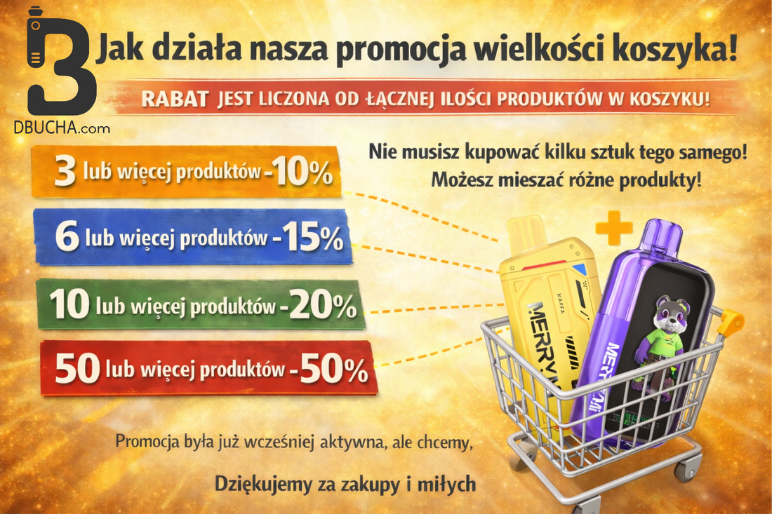 Zakupy w hurtowych ilościach i rabaty dla Ciebie!