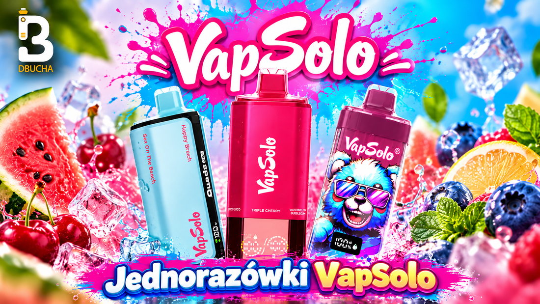 Jednorazówki VapSolo® Sixer 180K, Quads 80K i King Pro 65K – najlepsze jednorazówki i e papierosy jednorazowe w DBUCHA.com