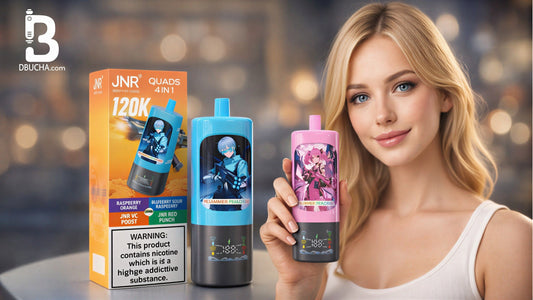 JNR Quads 4 w 1 120K – nowość, która zmienia rynek jednorazówki