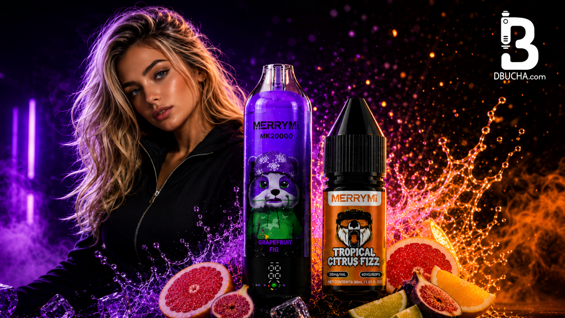 Odkryj wyjątkowe liquidy MerryMi – nowa dostawa w DBUCHA