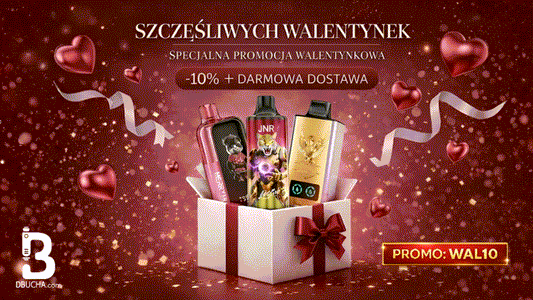 Walentynki z DBUCHA.com — nowoczesny prezent dla fanów jednorazówek