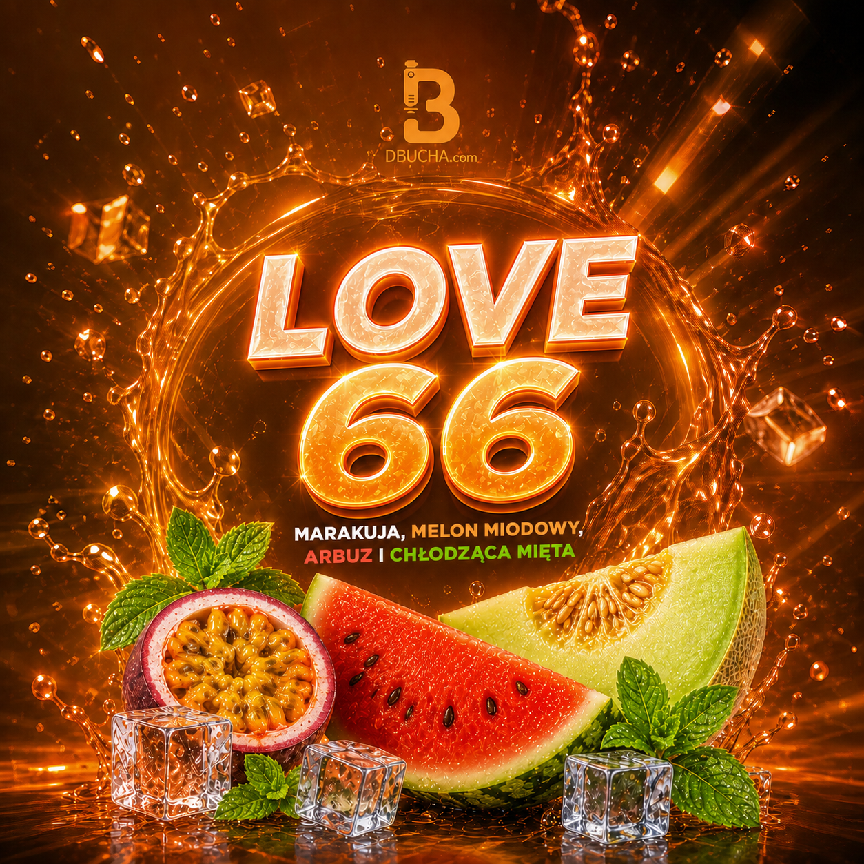 Jednorazówki LOVE 66 🌹🍓🍉