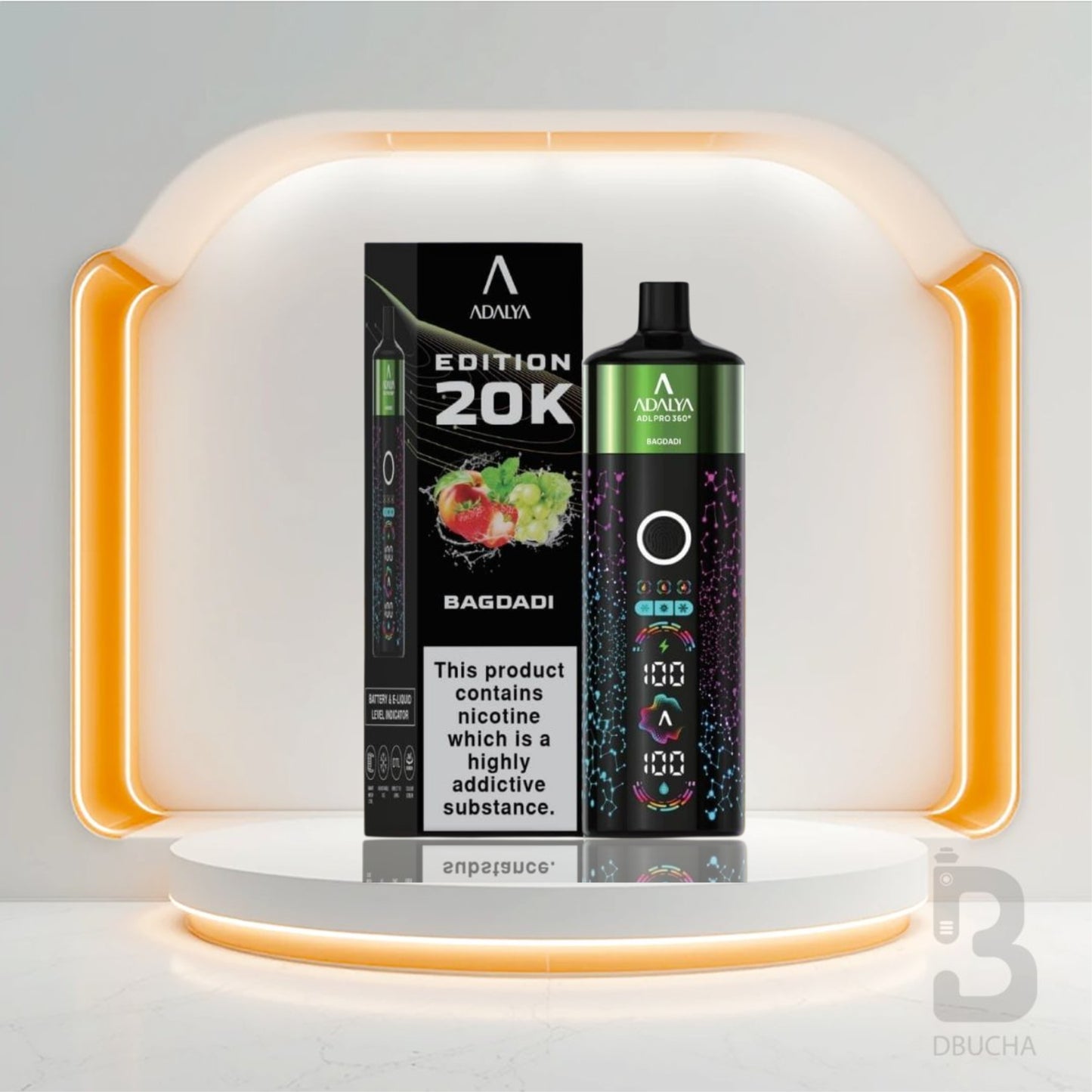 Jednorazówki - E papieros - Polska - Adalya - PRO 360 -20K - Bagdadi - Najtańsze