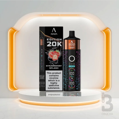 Jednorazówki - E papieros - Polska - Adalya - PRO 360 -20K - Strawberry Splash - Najtańsze
