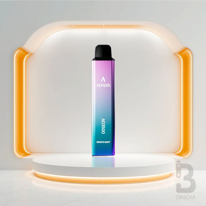 Jednorazówki - E papieros - Polska - Adalya - AD3500 - 3.5K - Grape Mint - Najtańsze