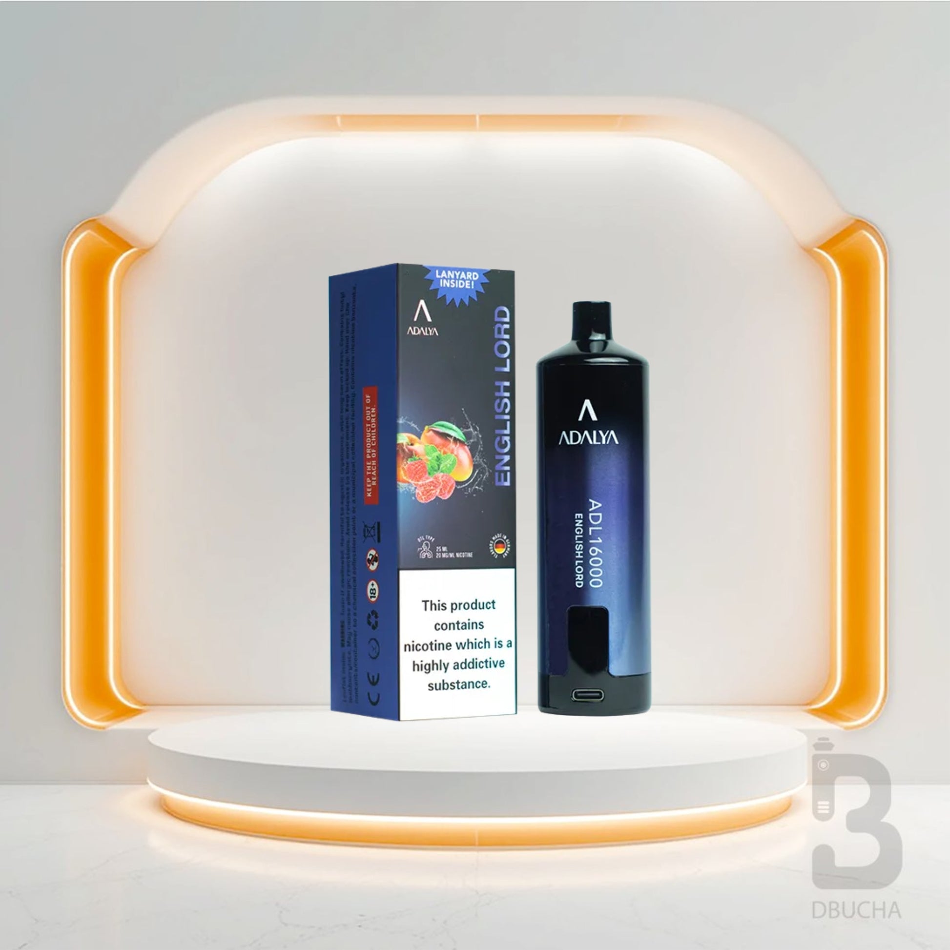 Jednorazówki - E papieros - Polska - Adalya - ADL16000 - 16K - English Lord - Najtańsze