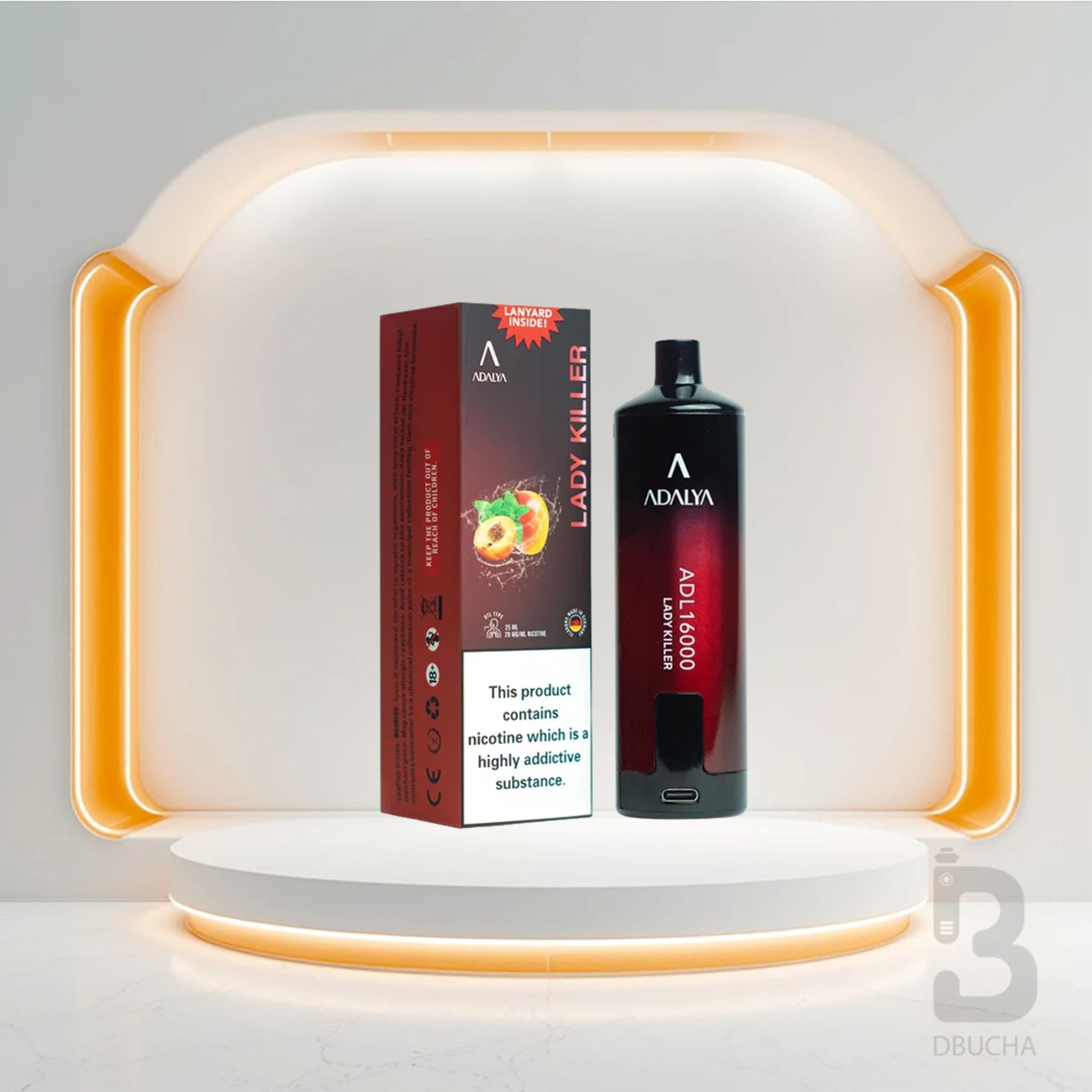 Jednorazówki - E papieros - Polska - Adalya - ADL16000 - 16K - Lady Killer - Najtańsze