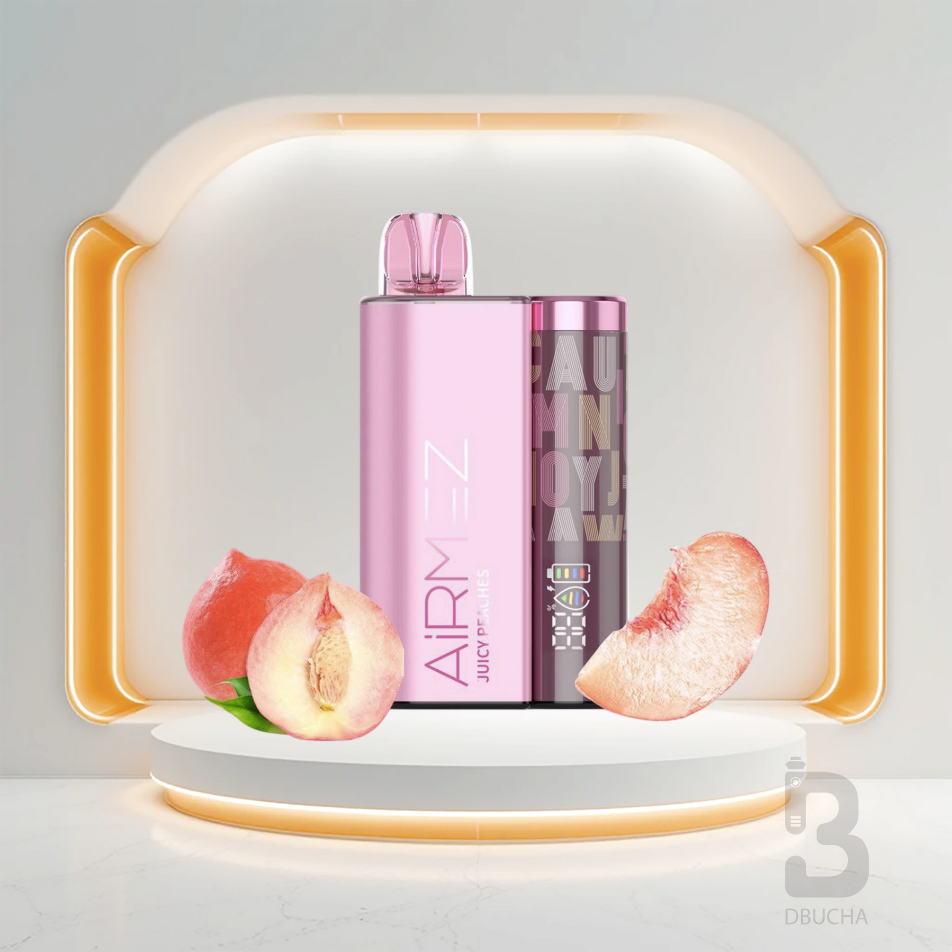 Jednorazówki - E papieros - Polska - AirMez - 12K - Juicy Peaches - Najtańsze