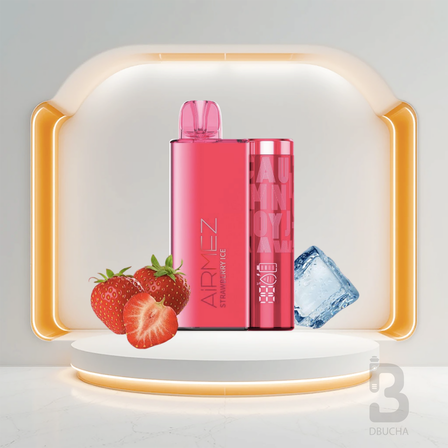 Jednorazówki - E papieros - Polska - AirMez - 12K - Strawberry Ice - Najtańsze