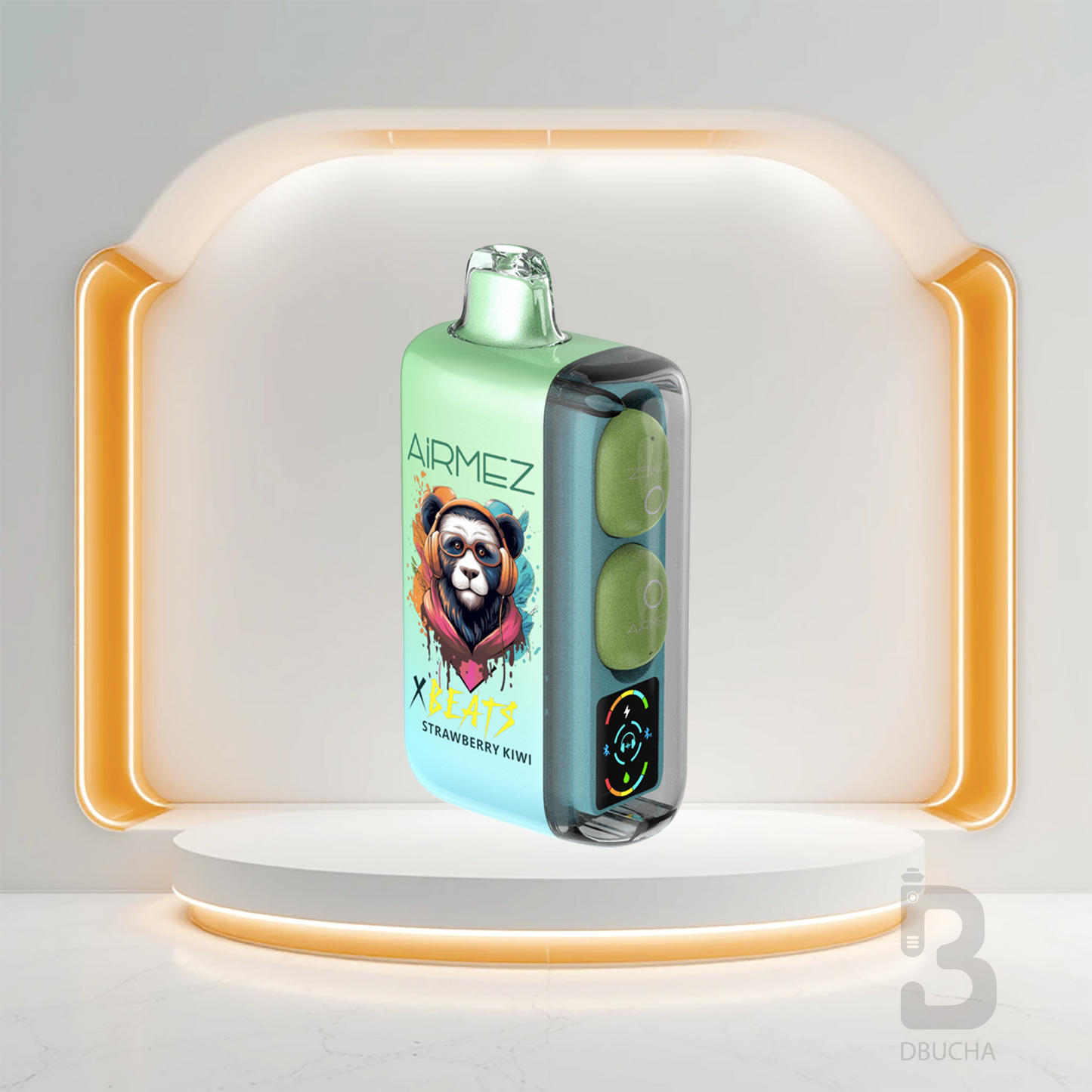 Jednorazówki - E papieros - Polska - AirMez - X-Beats - 40K - Strawberry Kiwi - Najtańsze