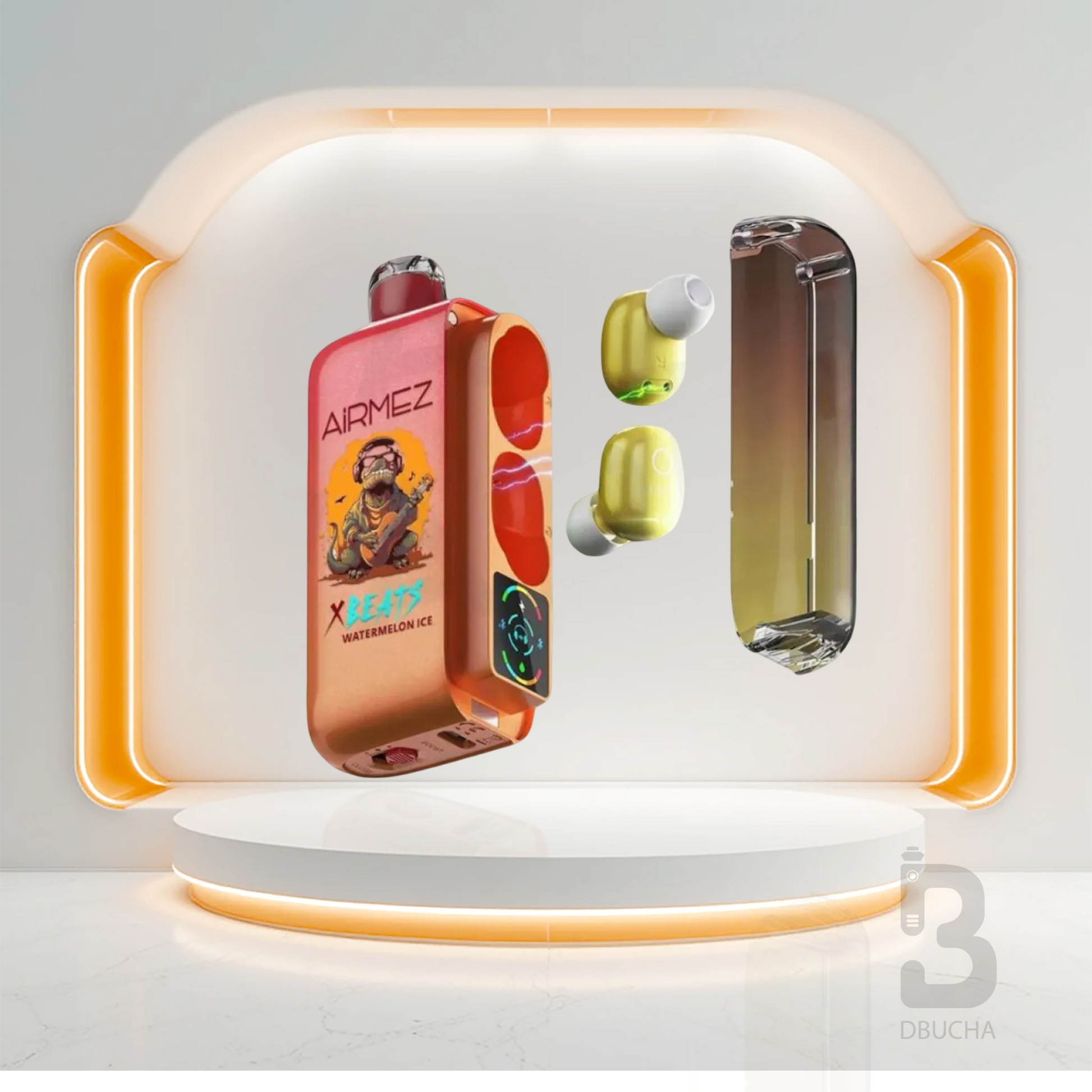 Jednorazówki - E papieros - Polska - AirMez - X-Beats - 40K - Watermelon Ice - Najtańsze