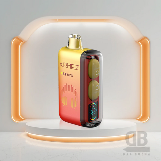 AirMez - X-Beats 40K - słuchawki Smart Vape 2-en-1 - E-Papieros 2% Nigotyny