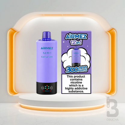 Jednorazówki AiRMEZ Exclusive | 12 w 1 | 300K - E papieros 2%