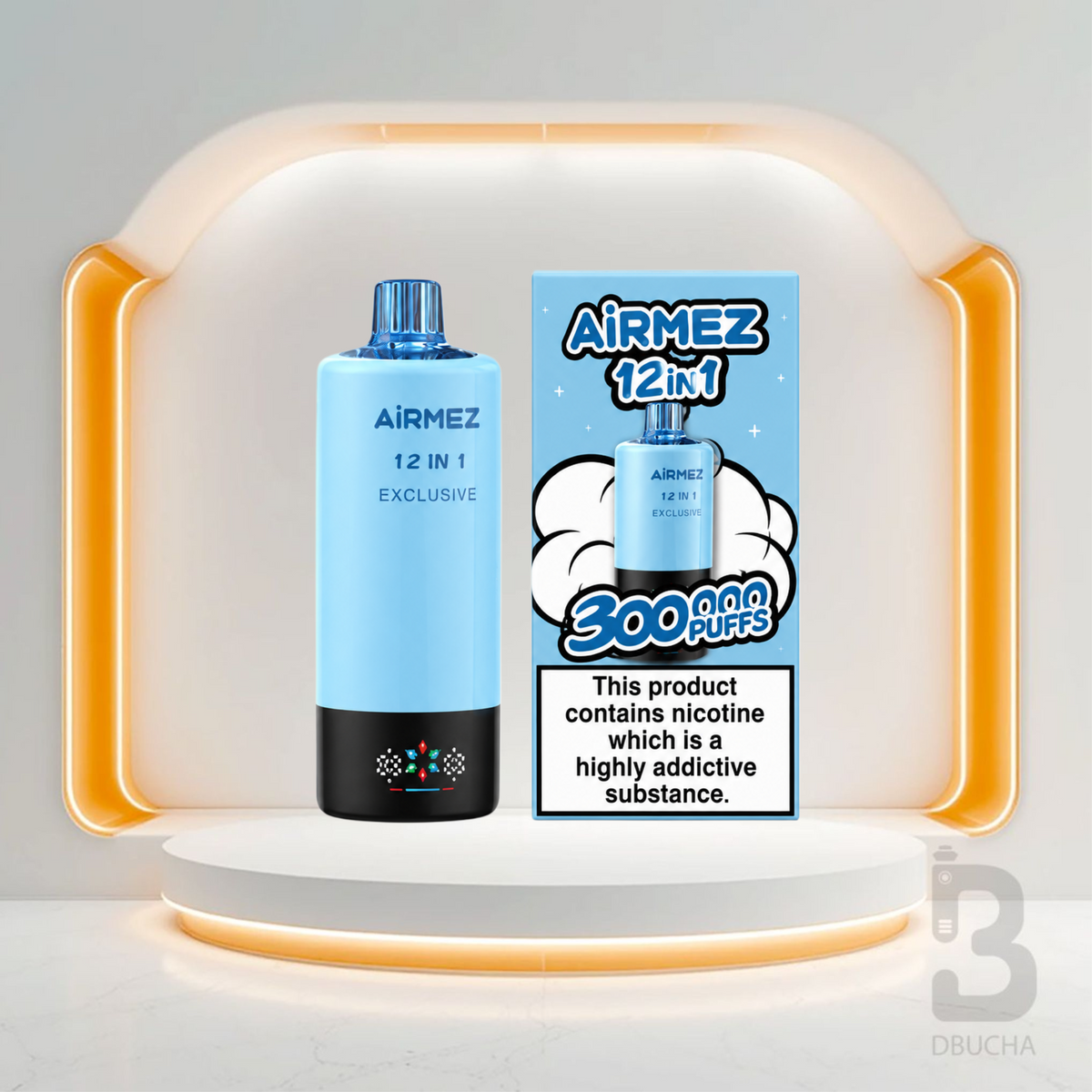 Jednorazówki AiRMEZ Exclusive | 12 w 1 | 300K - E papieros 2%