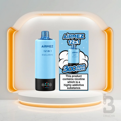 Jednorazówki AiRMEZ Exclusive | 12 w 1 | 300K - E papieros 2%