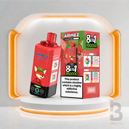 Jednorazówki AiRMEZ 8 w 1 160K - E papieros 2%