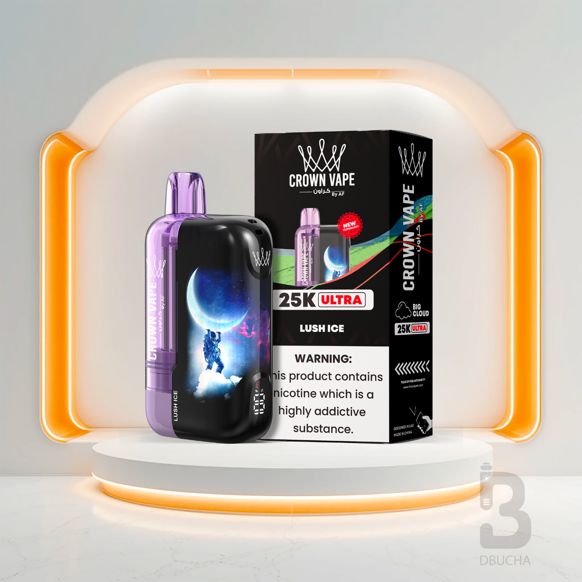 Jednorazówki - E papieros - Polska - Al Fakher - Crown Bar Ultra - 25K - Lush Ice - Najtańsze