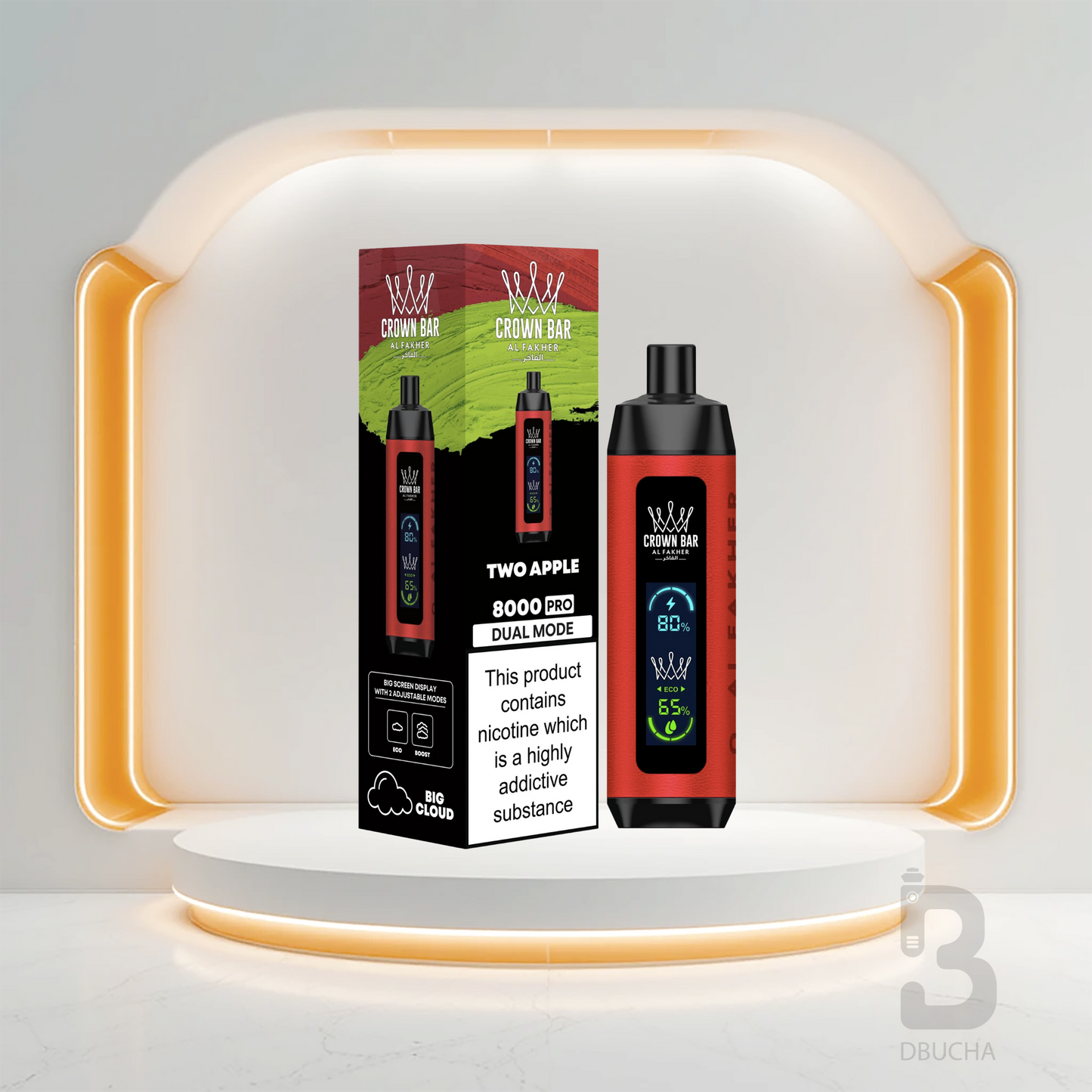 Al Fakher Crown Bar Pro 8K - E-Papieros jednorazowy