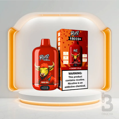 Jednorazówki - E papieros - Polska - Blur 15000 - 15K - Cherry Cola - Najtańsze