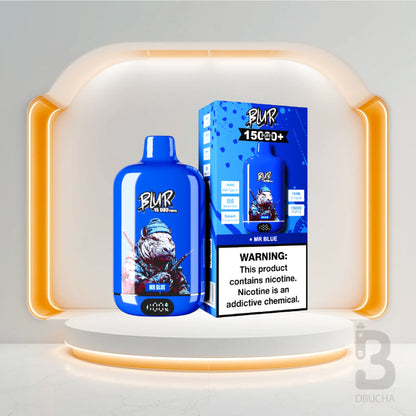 Jednorazówki - E papieros - Polska - Blur 15000 - 15K - Mr Blue - Najtańsze