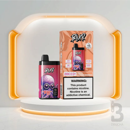 Jednorazówki - E papieros - Polska - Blur 20000 - 20K - Cherry Ice & Strawberry Watermelon - Najtańsze