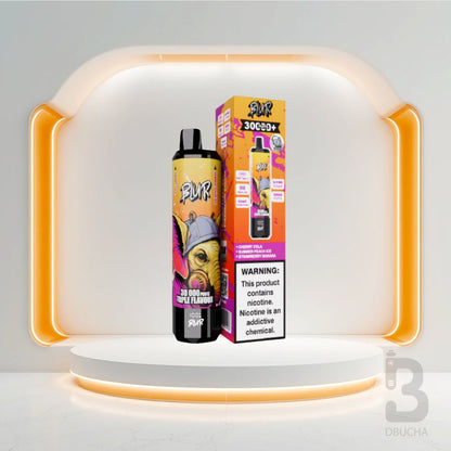 Jednorazówki - E papieros - Polska - Blur 30000 - 30K - Cherry Cola & Summer Peach Ice & Strawberry Banana - Najtańsze