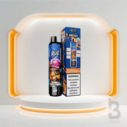 Jednorazówki - E papieros - Polska - Blur 30000 - 30K - White Peach Razz & Peachy Mango Pineapple & Strawberry Watermelon Ice - Najtańsze