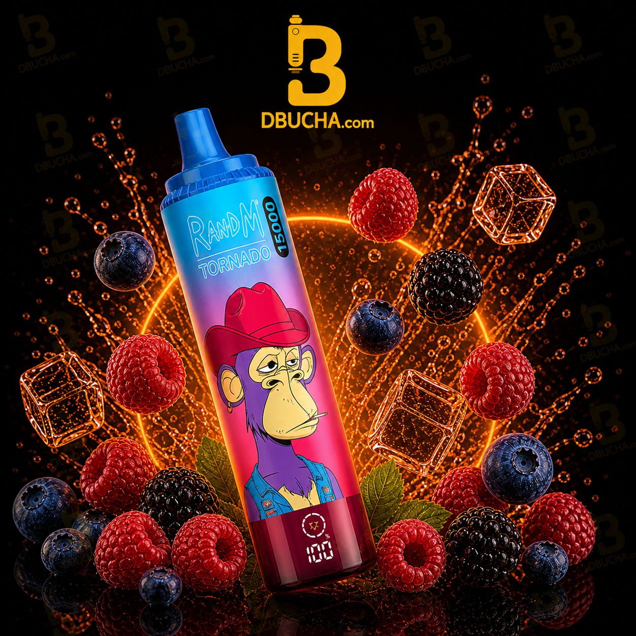 Jednorazówki Fumot Tornado 15K smak Mixed Berries