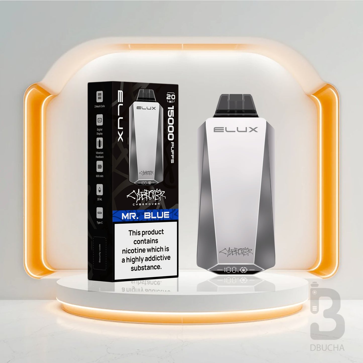 Jednorazówki - E papieros - Polska - Elux - Cyberover - 15K - Mr. Blue - Najtańsze